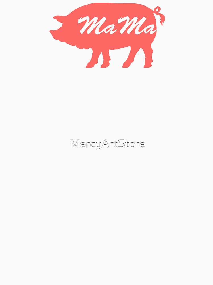 Piggy Mom Graphic Art by MercyArtStore