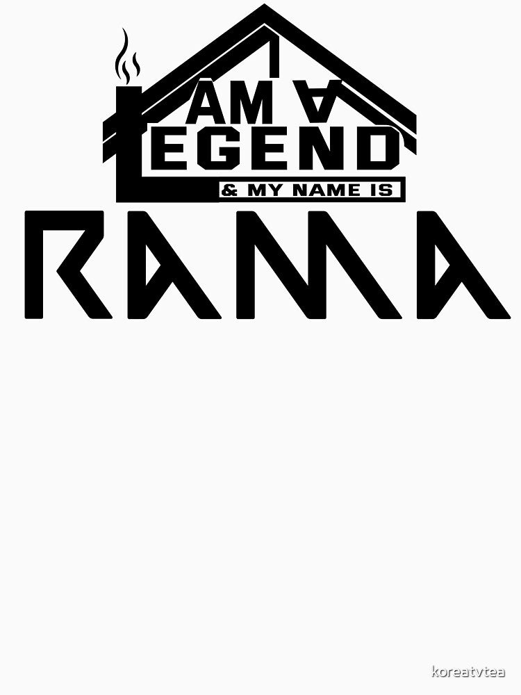 I Am a Legend: Custom Name Design for Rama by koreatvtea