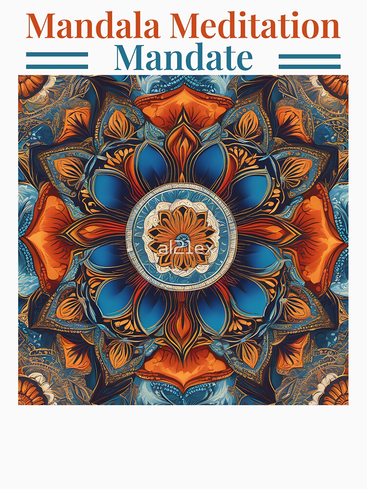 Vibrant Mandala Meditation Mandate Spiritual by al21ex