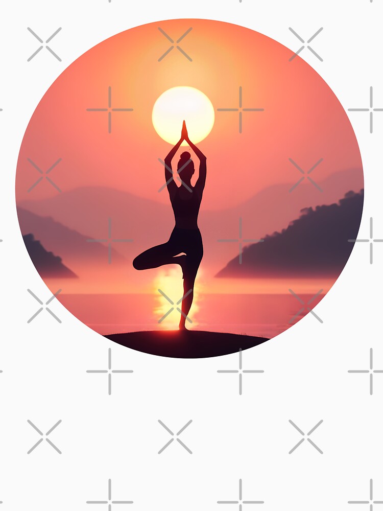Sundowner yoga by Toms Tee