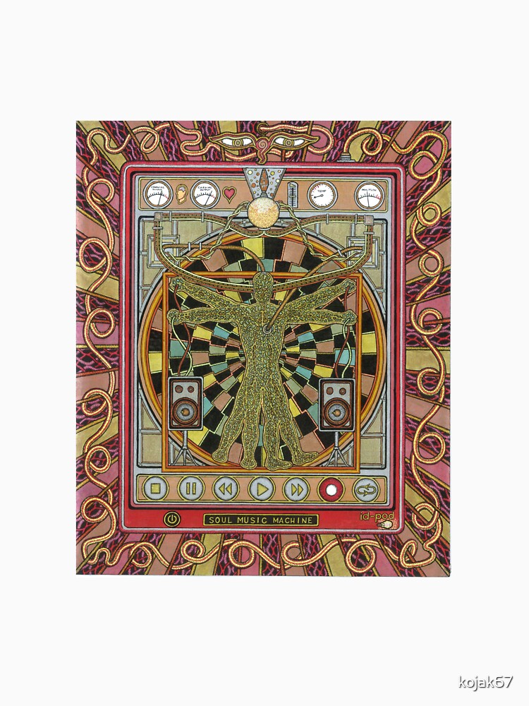 ID-POD or Soul Music Machine, Ink & Pencil by kojak67