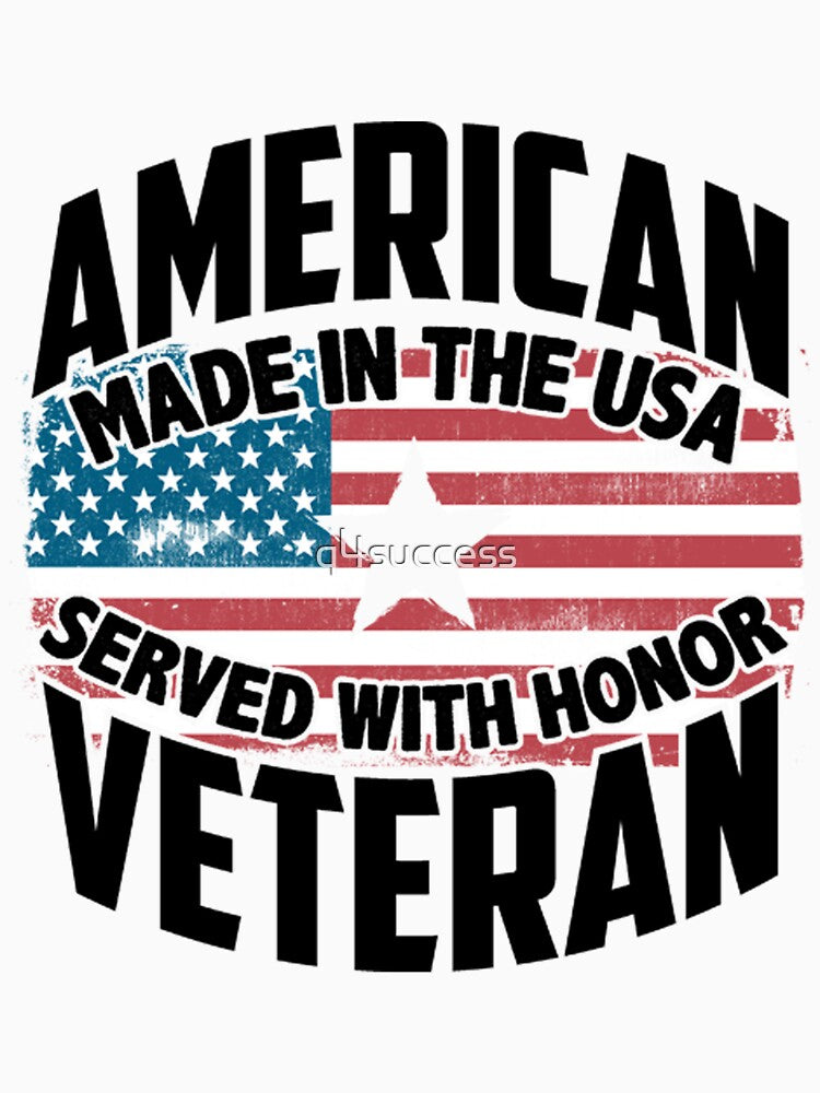Made In America Patriotic Shirt Design by q4success