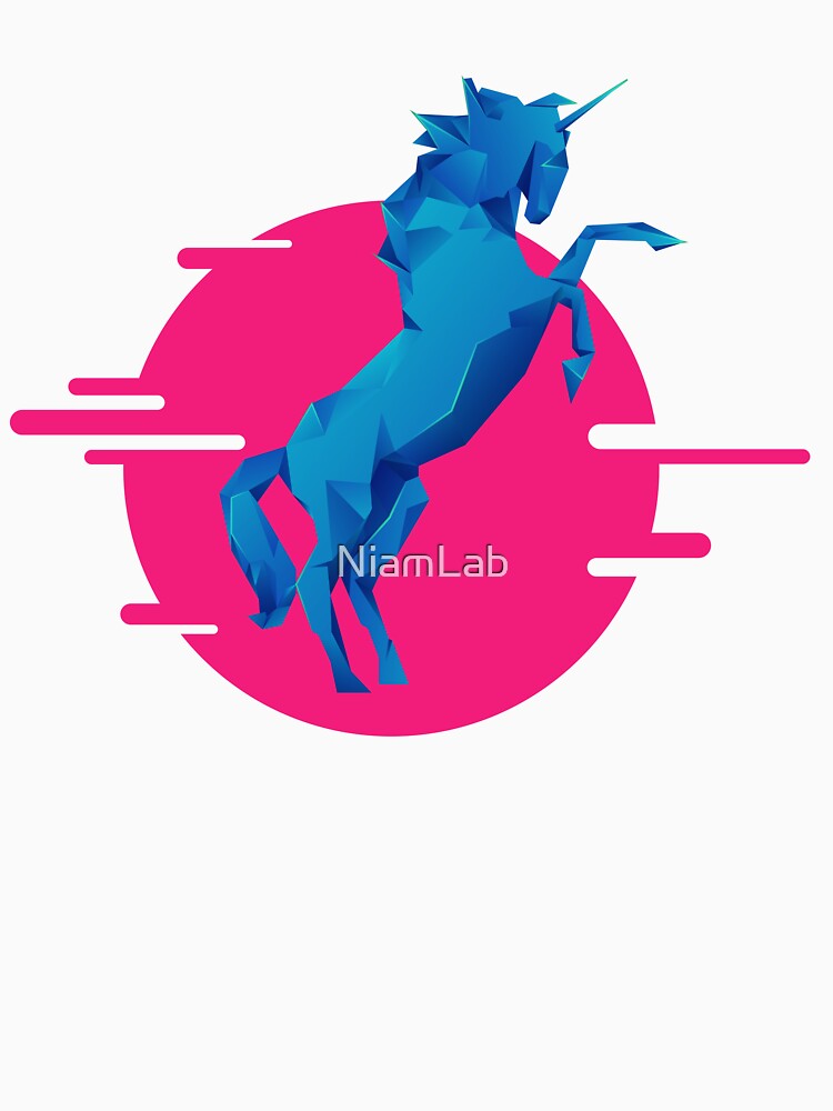 low poly unicorn startup business by NiamLab