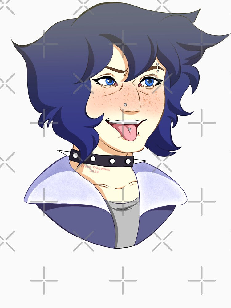 Human Lapis Lazuli - Punk AU by TragicLauren