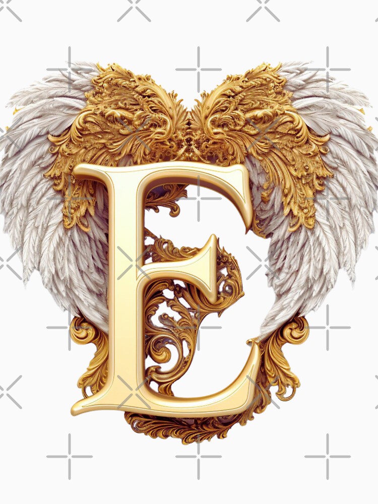 Angel Wings Letter E Collection by AGillis691