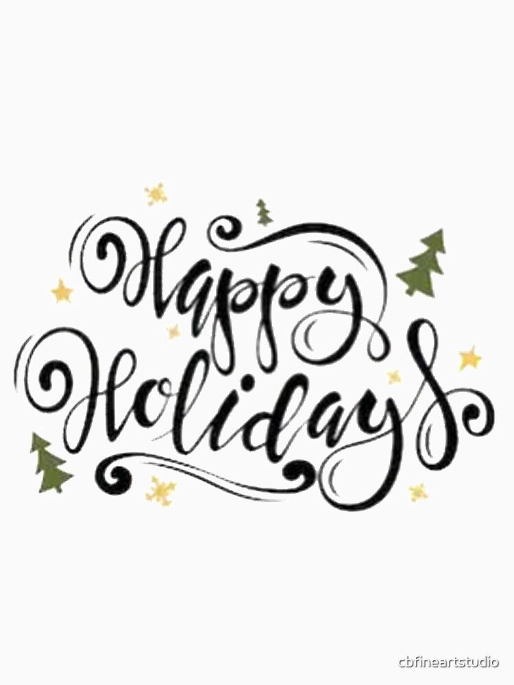 Happy Holidays by cbfineartstudio