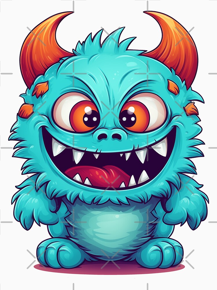Owen The Friendly Blue Monster by TheeTeeMan
