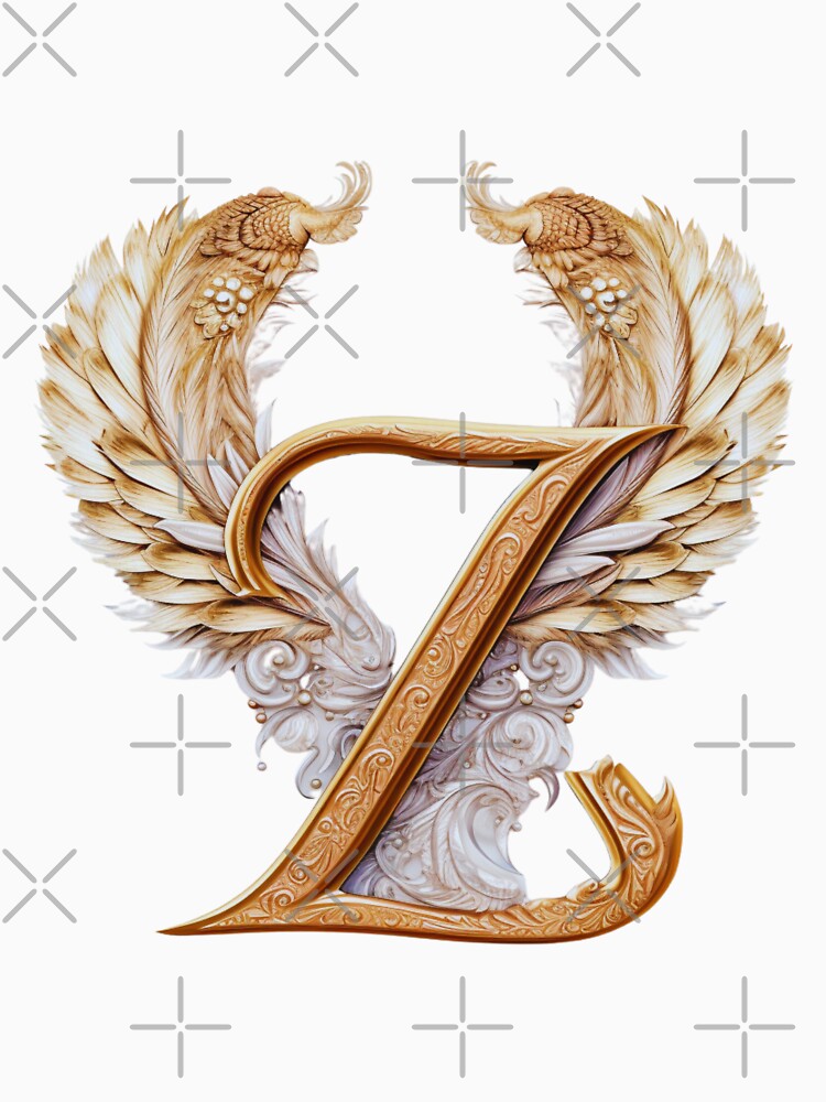 Angel Wings Letter Z Collection by AGillis691