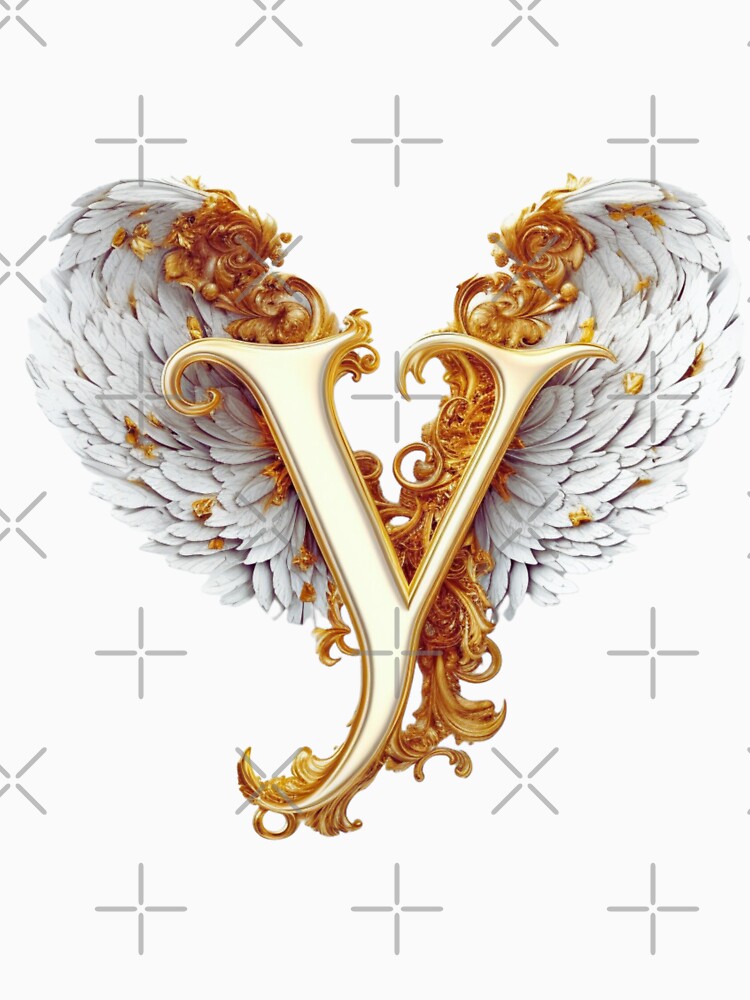Angel Wings Letter Y Collection by AGillis691