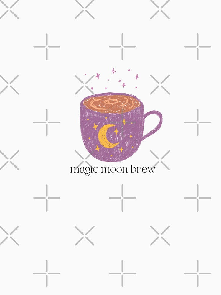 Magic moon brew coffee graphic by pasteldreams26