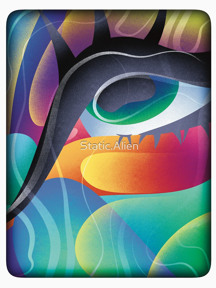 Eye Up Close by Static.Alien