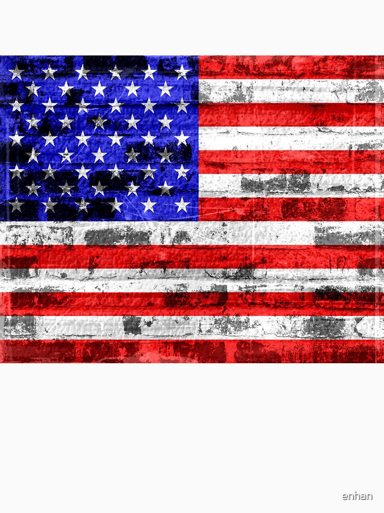 American Flag Vintage by enhan