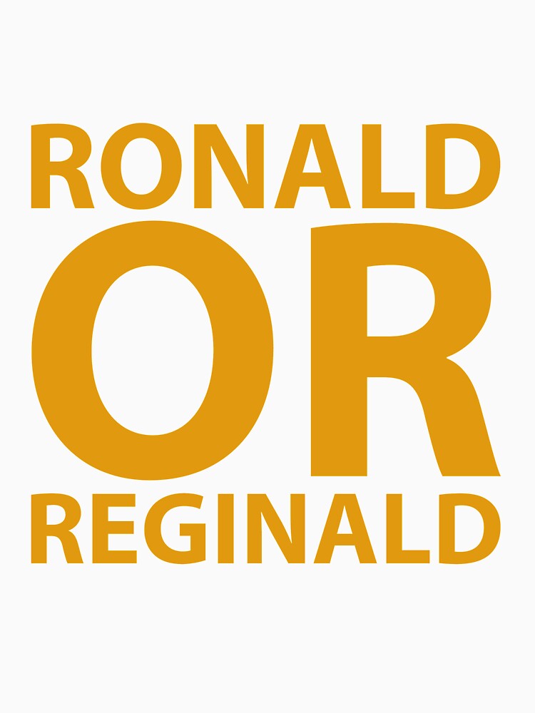 Ronald or Reginald by Rik Verbeek