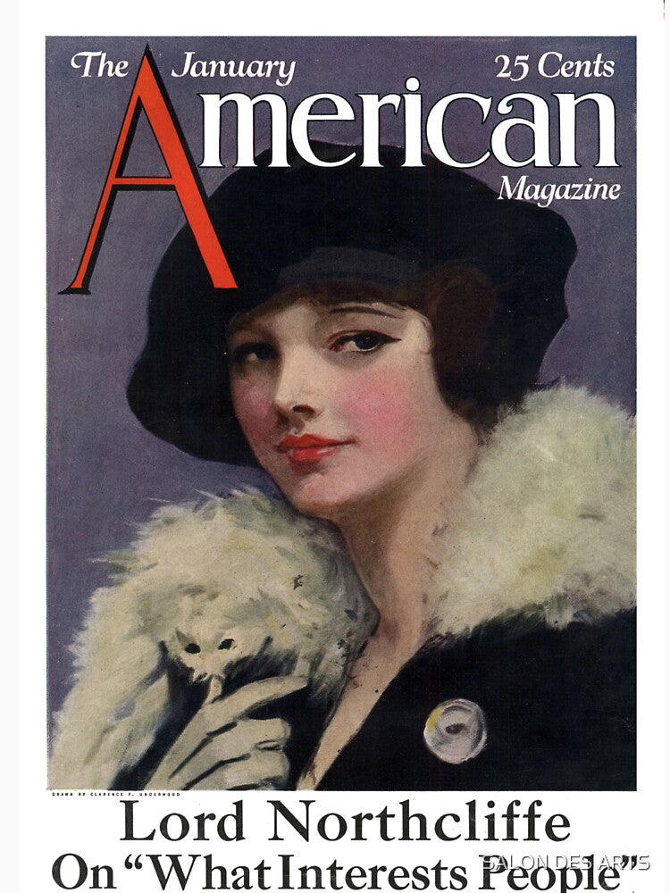 American Magazine (1922) - Clarence F. Underwood by SALON DES ARTS