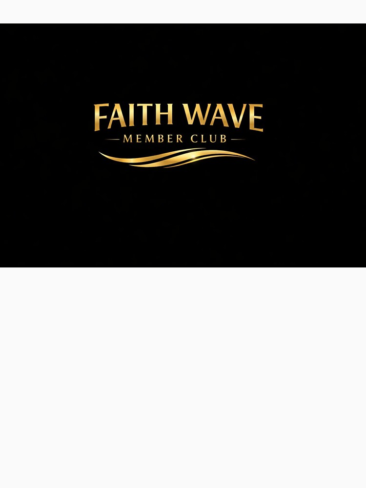 Faith Wave Member Club — Official Logo Reveal | Exclusive Kingdom Community by MastersDesignNk