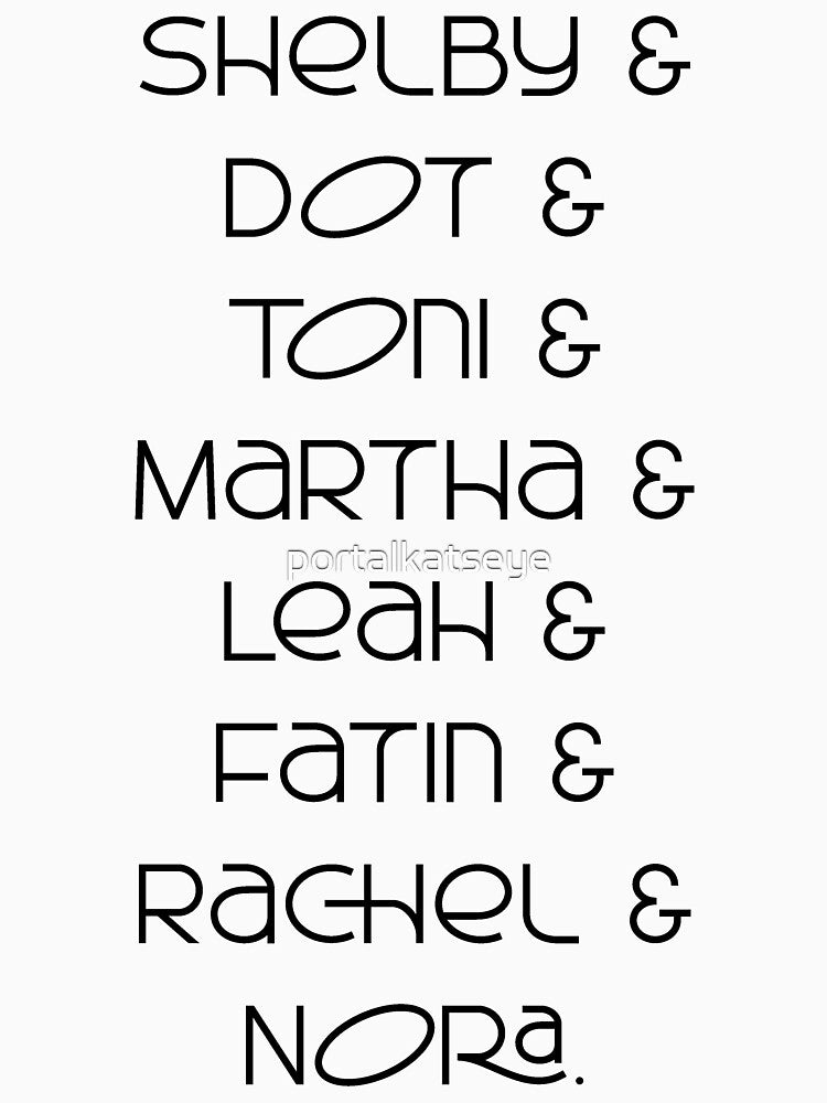 The Wilds Names by portalkatseye