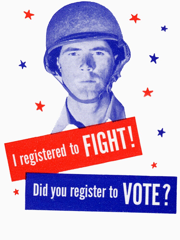 1950s Did You Register To Vote by historicimage