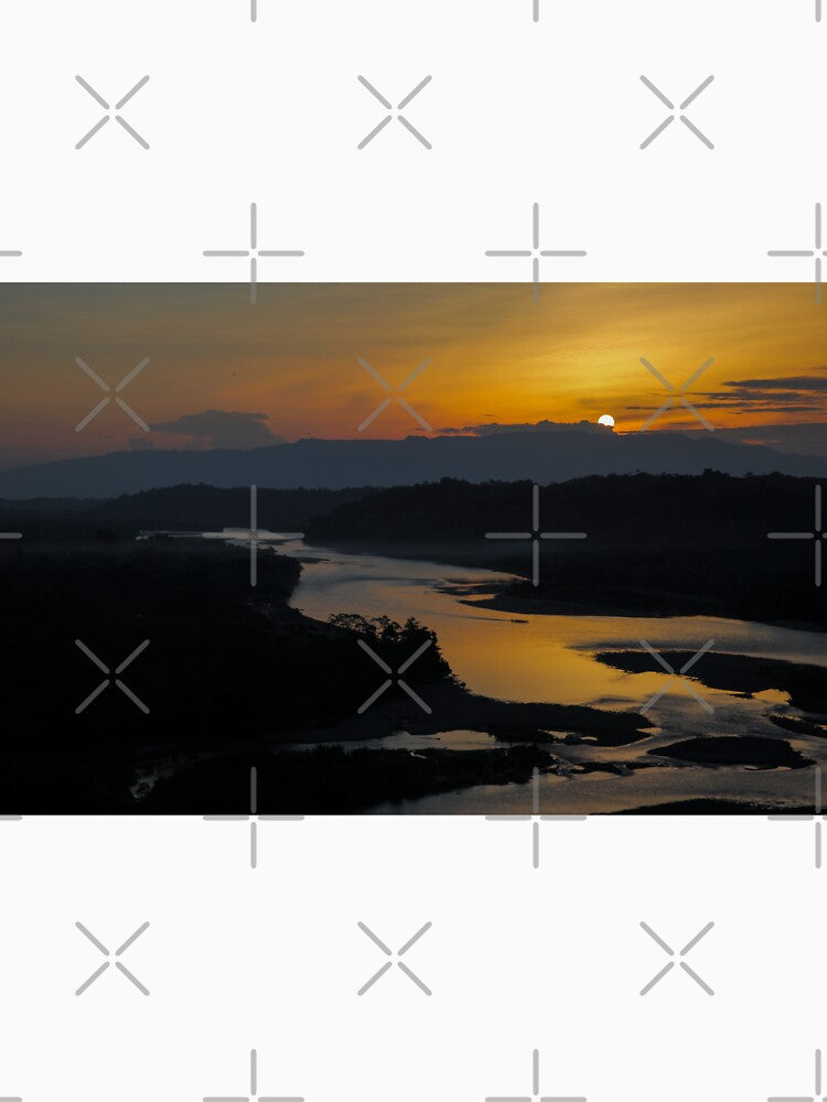Sunset in the amazon by Jamie Napier