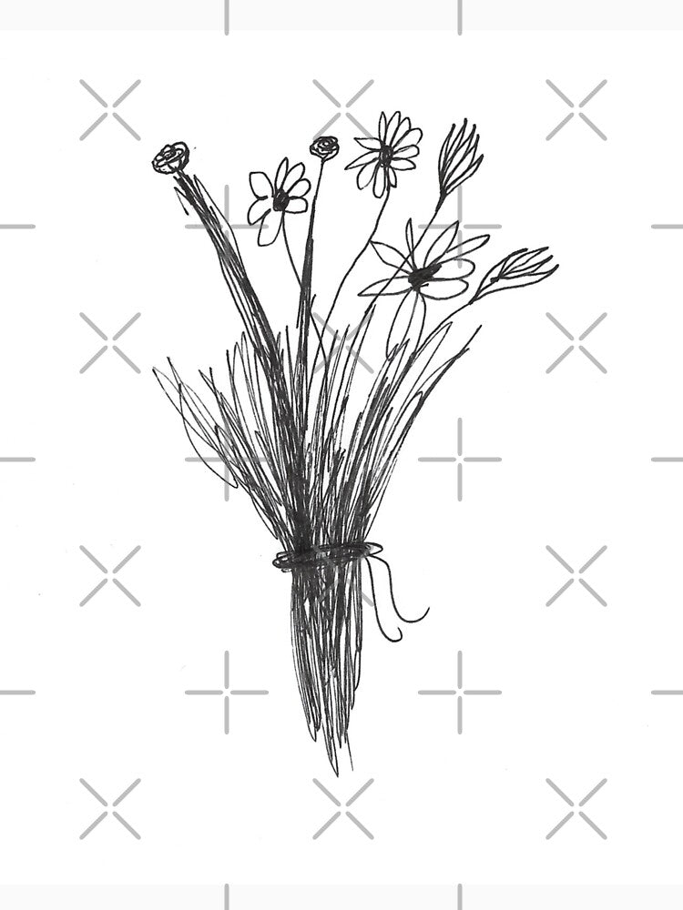 Scribble Flowers by Sid-licious