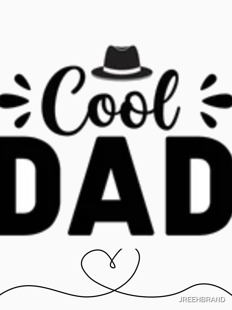 ​Cool Dad Vintage Retro Typography Design for Father's Day by JREEHBRAND
