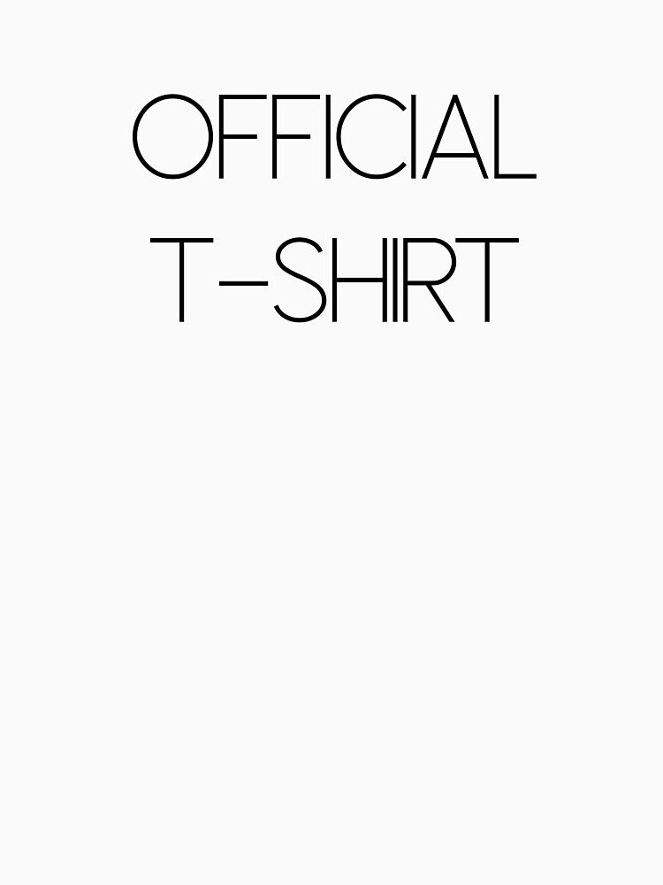 Official T-shirt by Goosioo
