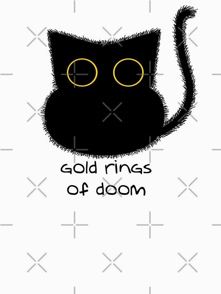 Gold rings of DOOM by Cato Woodward