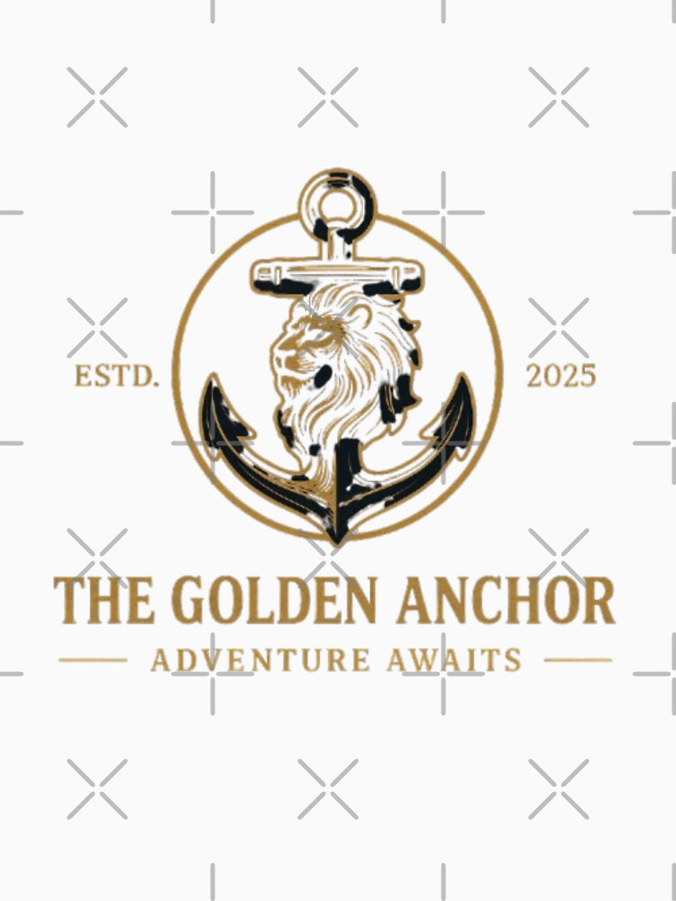 The Golden Anchor - Adventure Awaits by MIBdesign