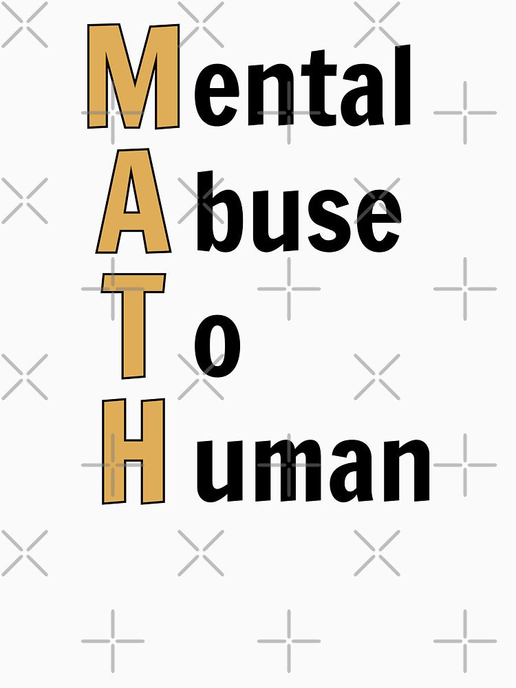 Funny Math - Math Humor Jokes by WIZECROW