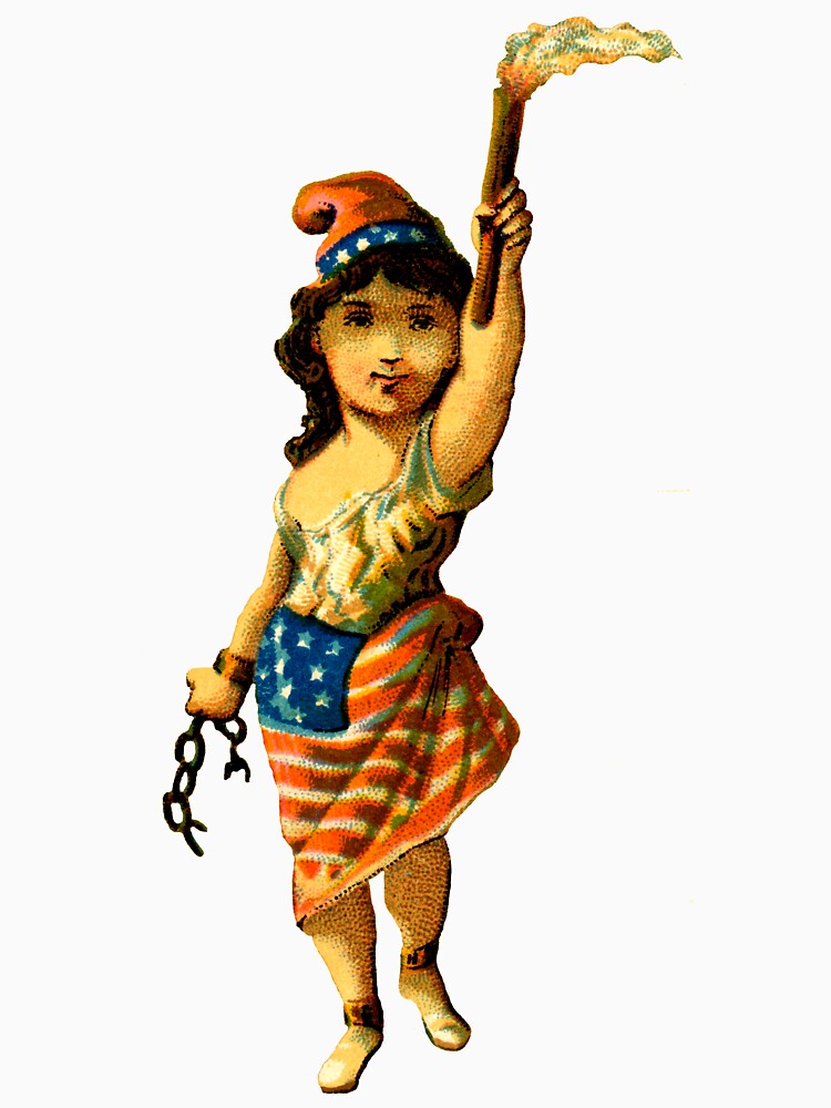 Vintage Lady Liberty by historicimage