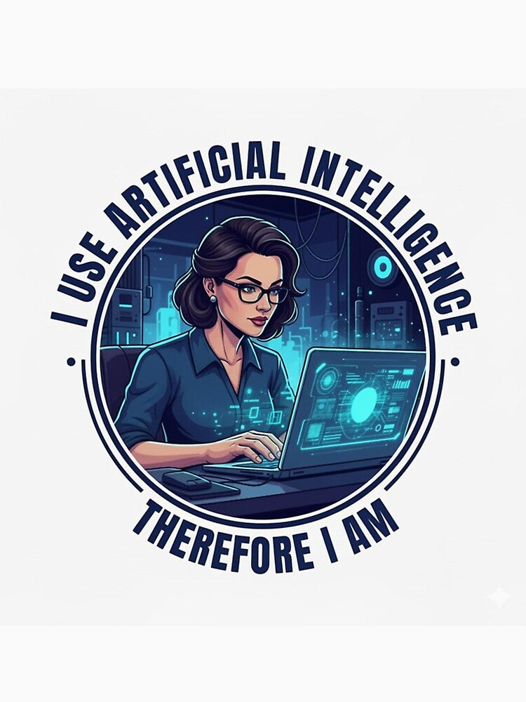 I use Artificial Intelligence Therefore I am by JW Best Life Ever Designs and More