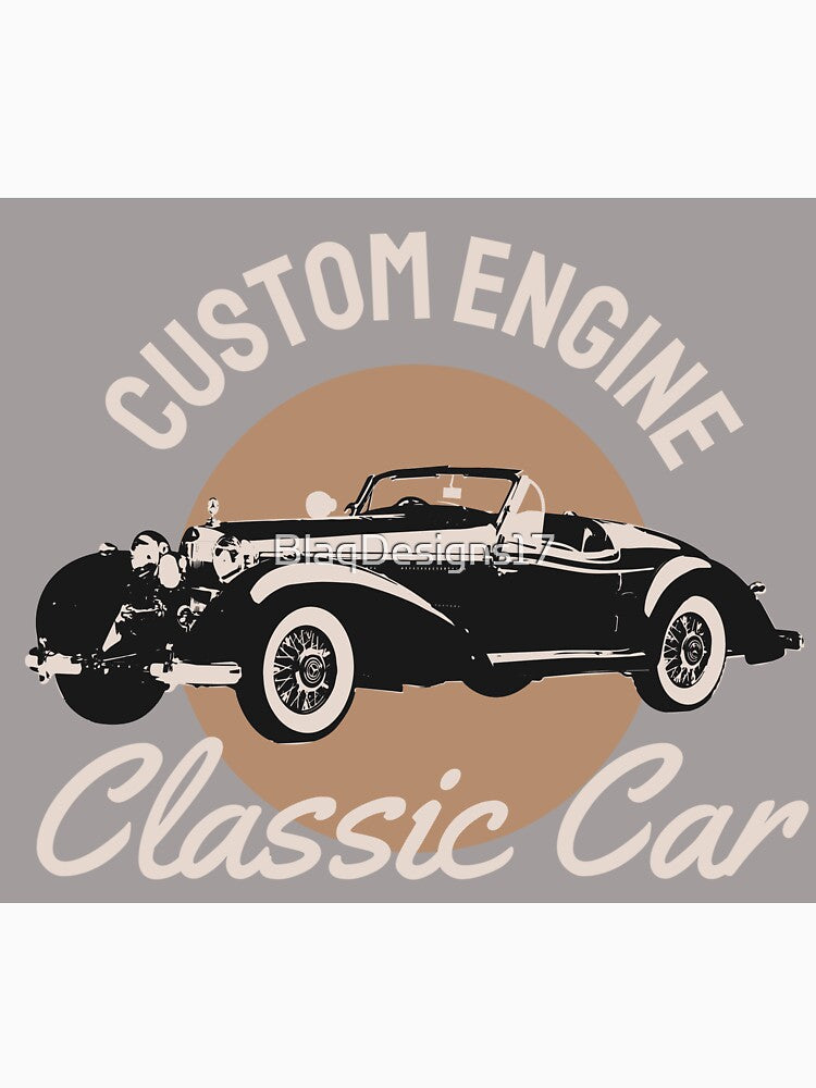 Custom Engine, Classic Car by BlaqDesigns17