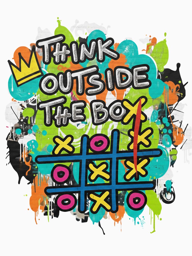 OUTSIDE THE BOX T-Shirt by ALAPAAP