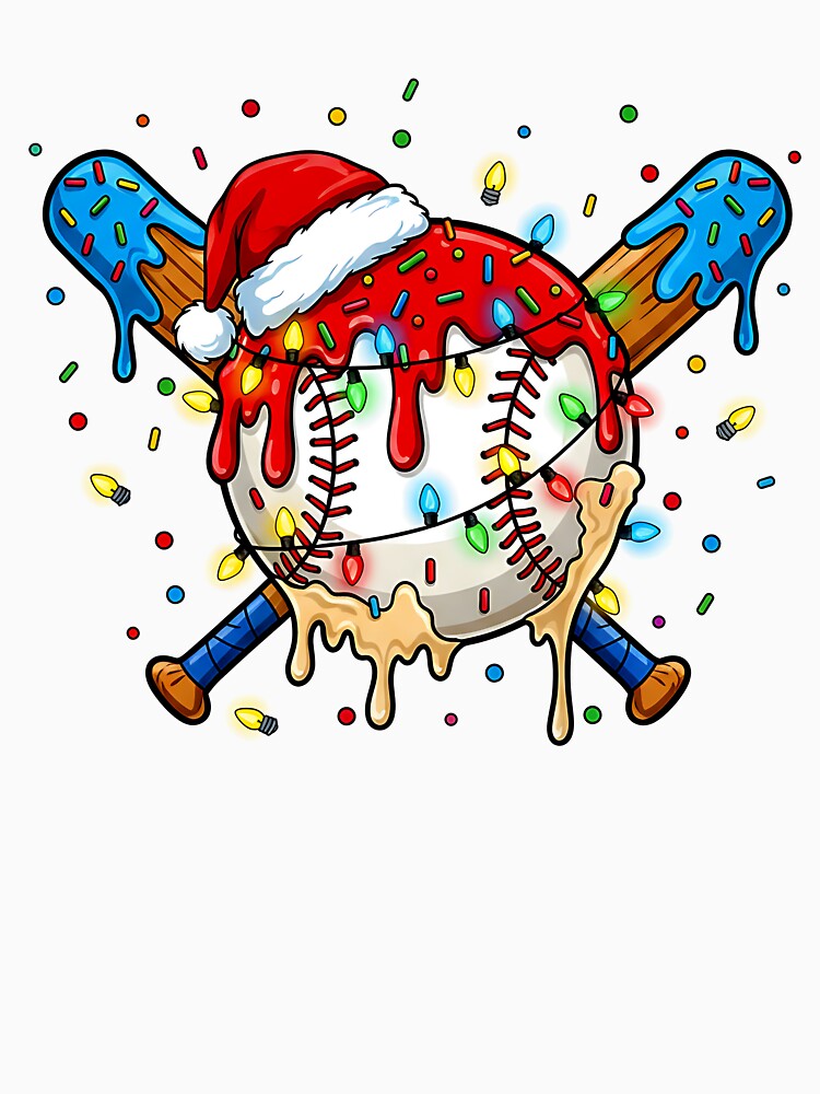 Pumpkin Christmas Baseball Ice Cream Drip Spooky Boys Youth by diyoor