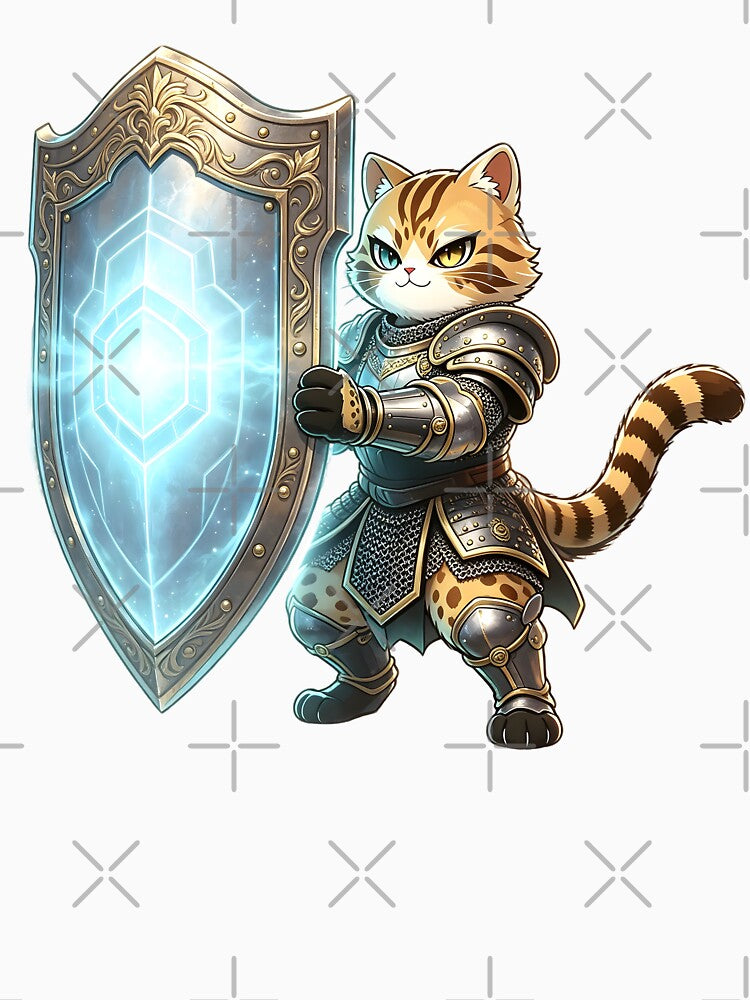 The Aegis Guardian - Elite Felis Nigripes Shield Knight by ABYSSLAB