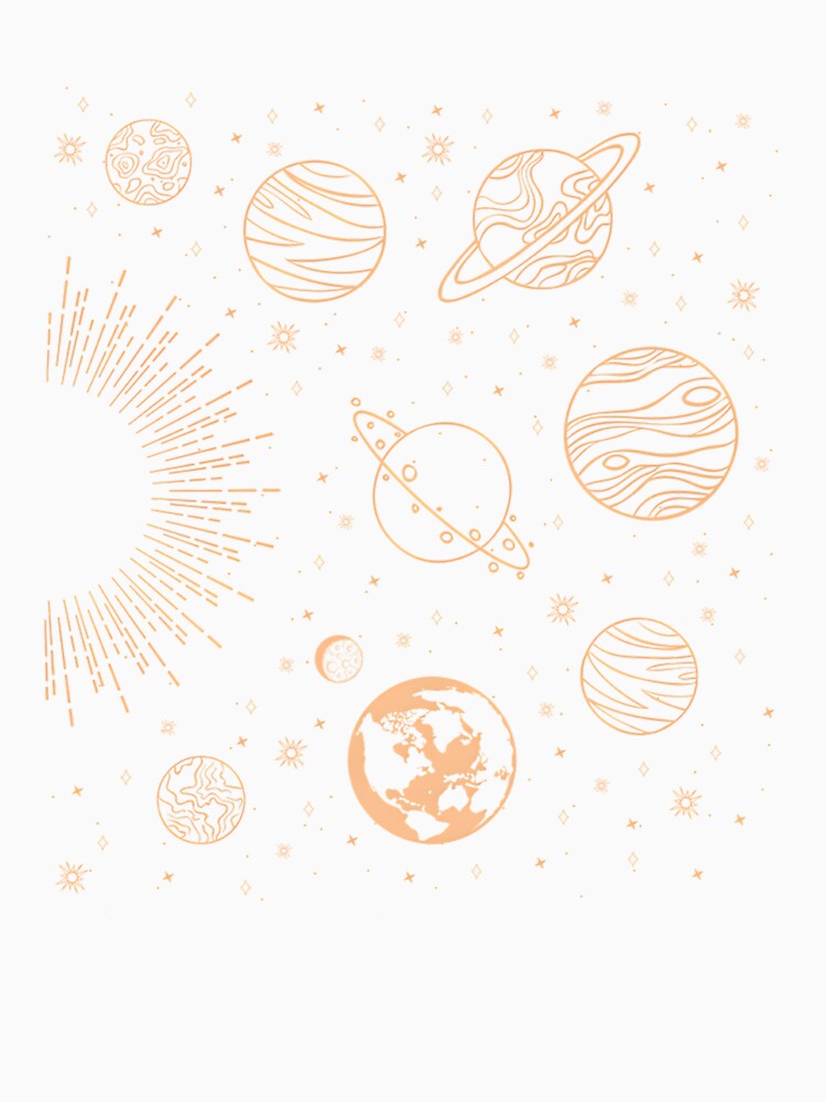 Solar System Planets Science Space Galaxy Universe Astrology by aqnkkalw83
