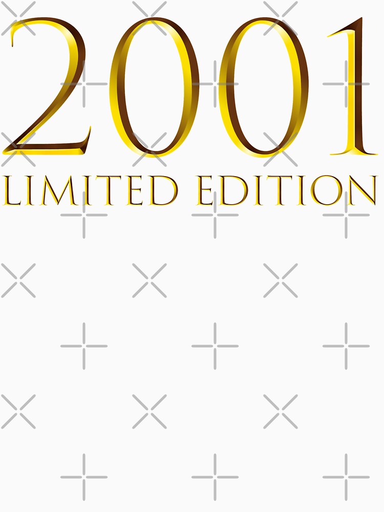 2001 Limited Edition 20 Years Old 20th Birthday by DavisHasari