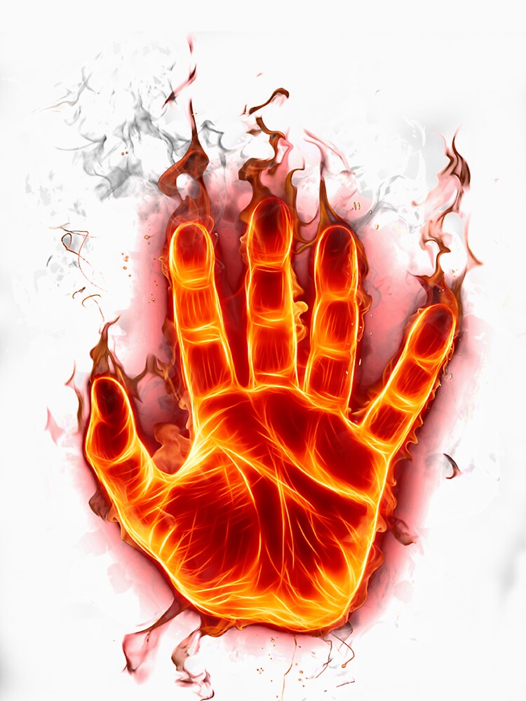 Flamed-Hand by Halalolo