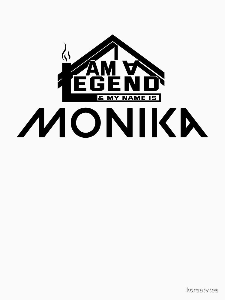 I Am a Legend: Custom Name Design for Monika by koreatvtea