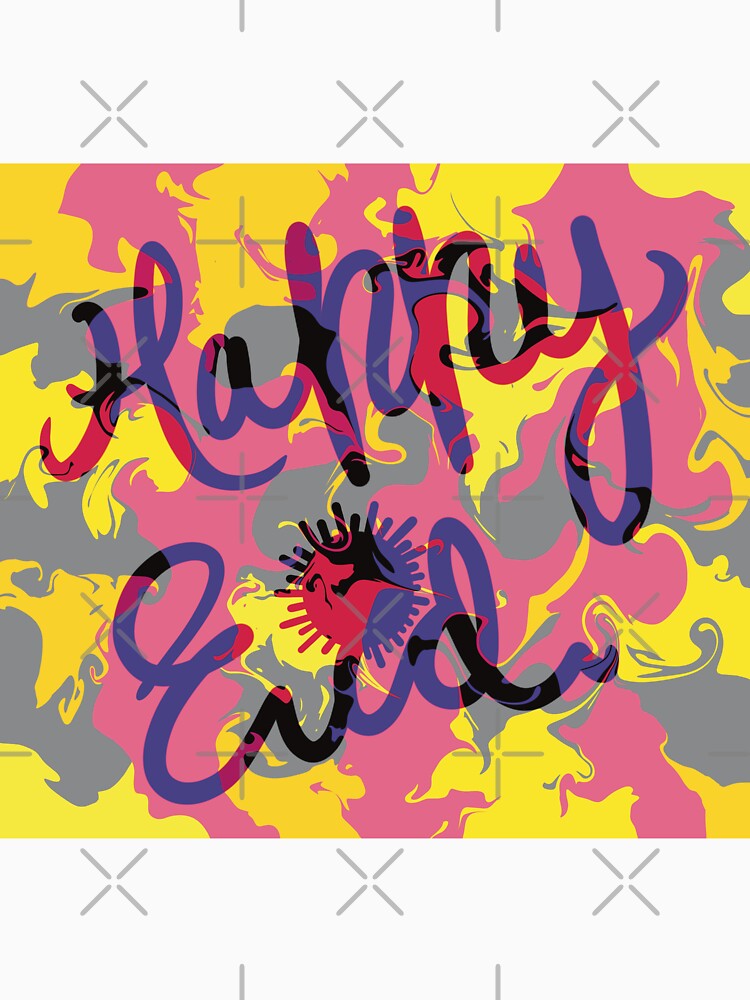 Happy Eid Festival Greetings Sunny Abstract Hand Letting by chuckletuckle