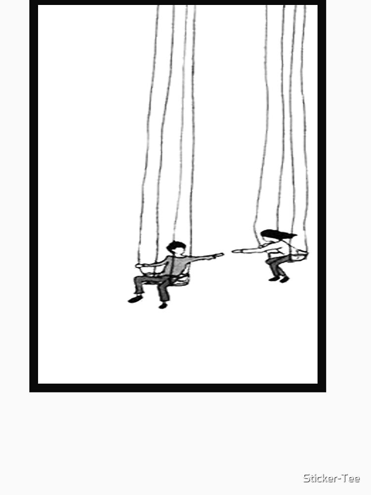 swing line art by Sticker-Tee