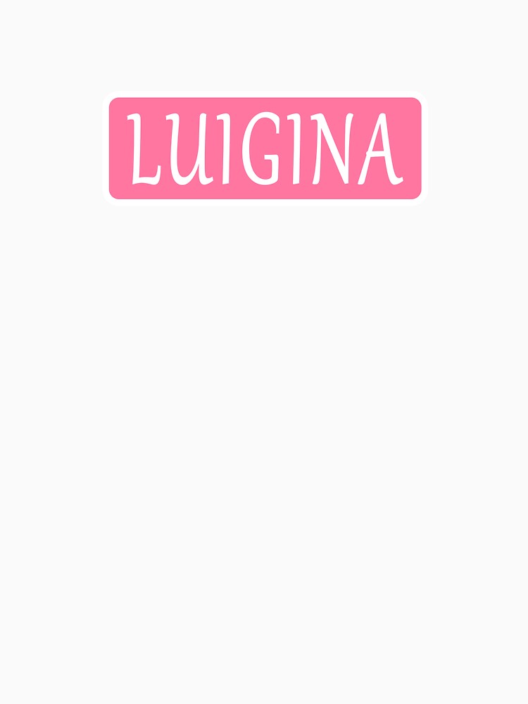 Luigina Name by Jeallan Designs