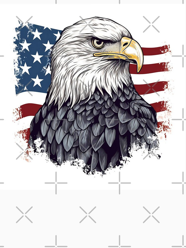 patriotic american flag prin by dcrc