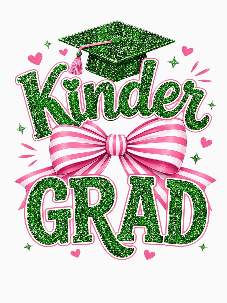 Kindergarten Graduate 2026 Kinder Grad School Graduation by ChiqueAvenue
