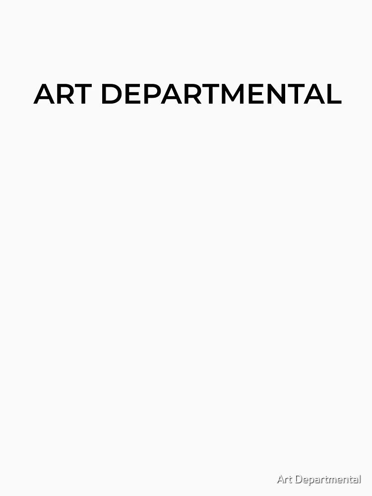 Art Departmental by Art Departmental