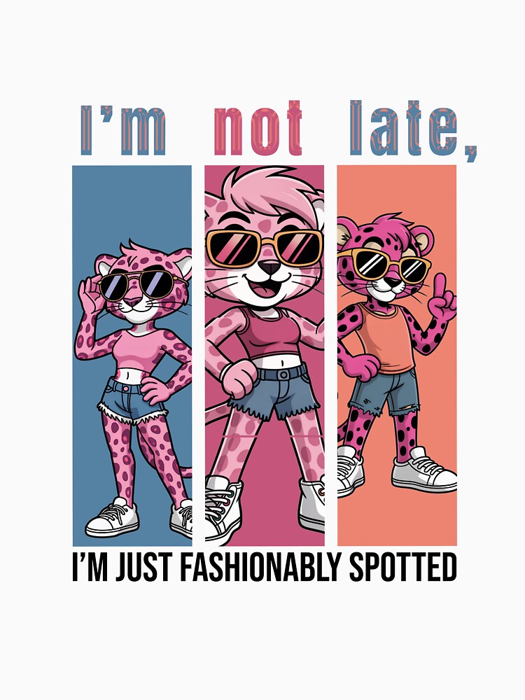 Cool Female Leopard | Funny Sarcastic Quote Art by Grxcreation