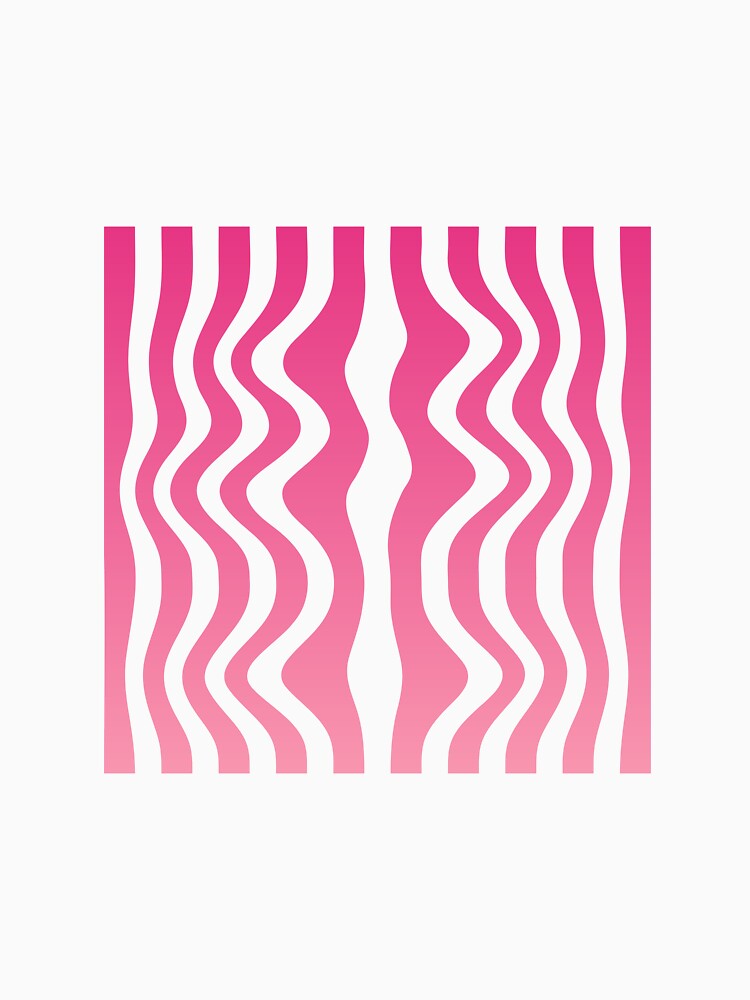 Pink and white gradient line by Pattrenonly