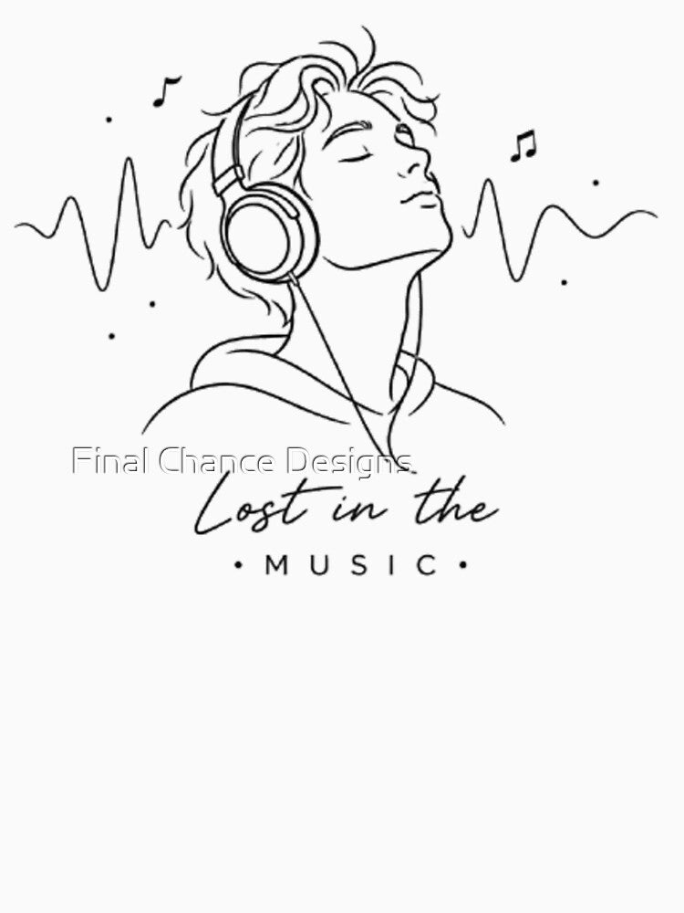 Minimal Music Festival Line Art Shirt – Live Loud, Lost in the Music, Front Row Energy Concert Design by Line-Mood1⭐️⭐️⭐️⭐️⭐️