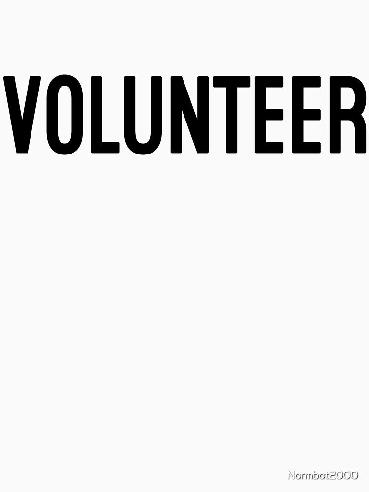 Volunteer by Normbot2000