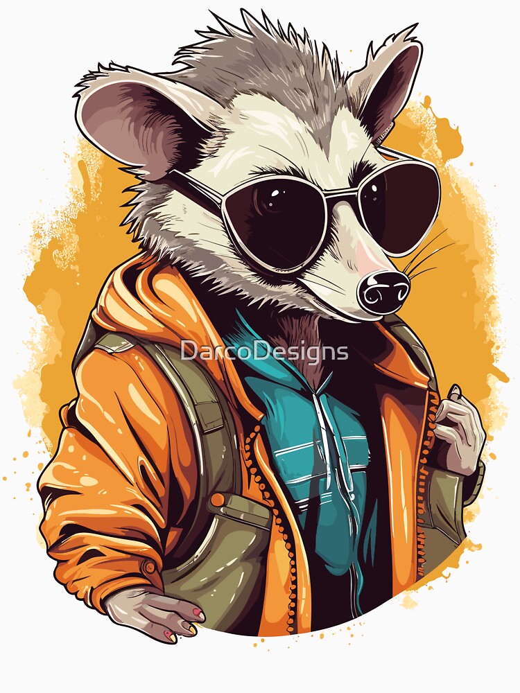 Street Style Opossum Girl | Opossum Lovers by DarcoDesigns
