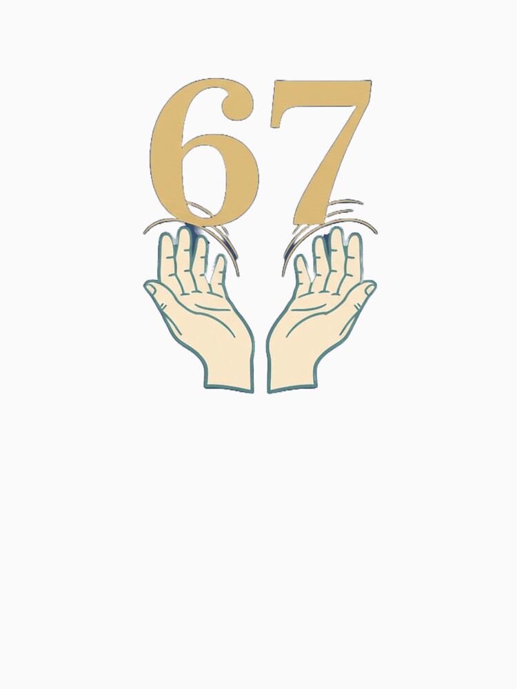 67 Hands: Unique Open Hand Art Design by Merchifyme2000